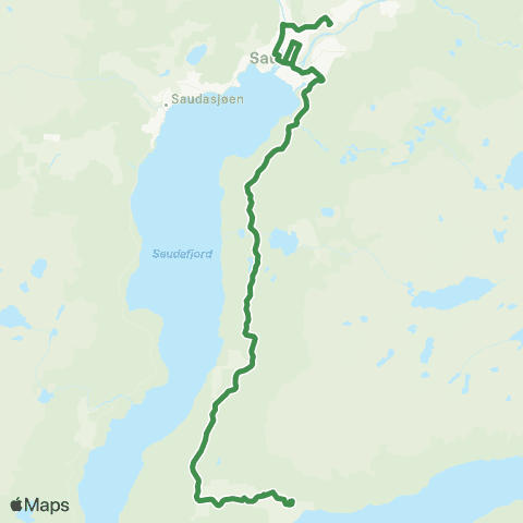 Kolumbus Busslinje i Rogaland map