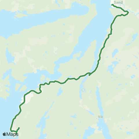 Kolumbus Busslinje i Rogaland map