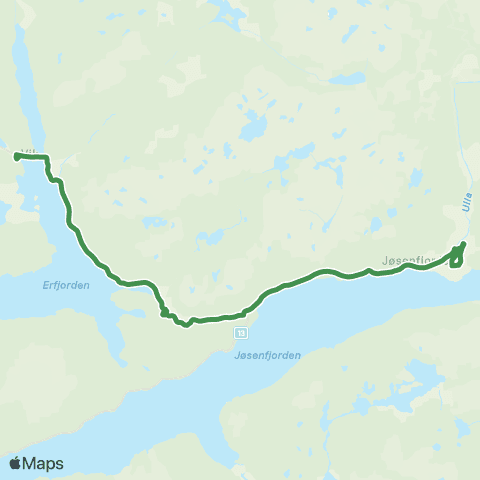 Kolumbus Busslinje i Rogaland map