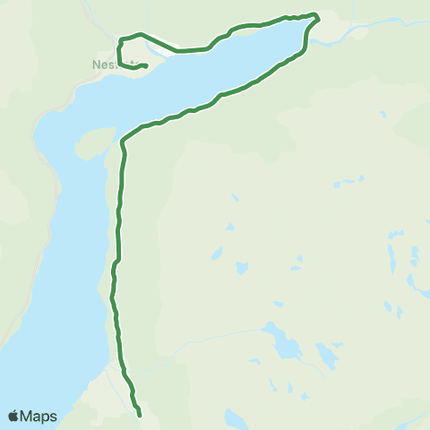 Kolumbus Busslinje i Rogaland map