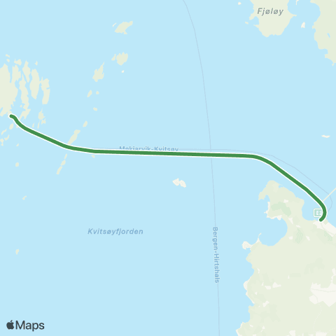 Kolumbus Båtlinje i Rogaland map