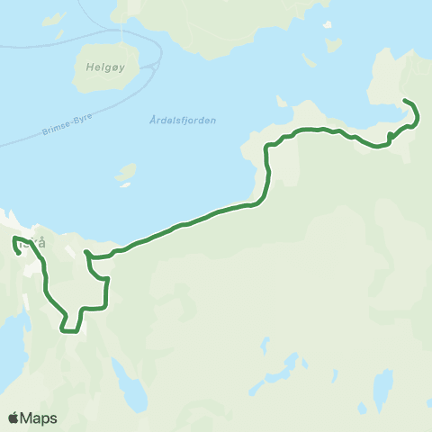 Kolumbus Busslinje i Rogaland map