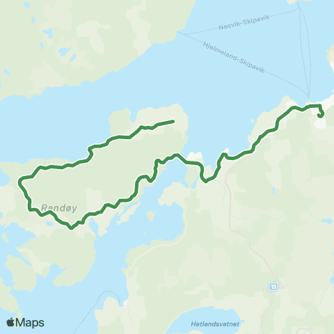 Kolumbus Busslinje i Rogaland map