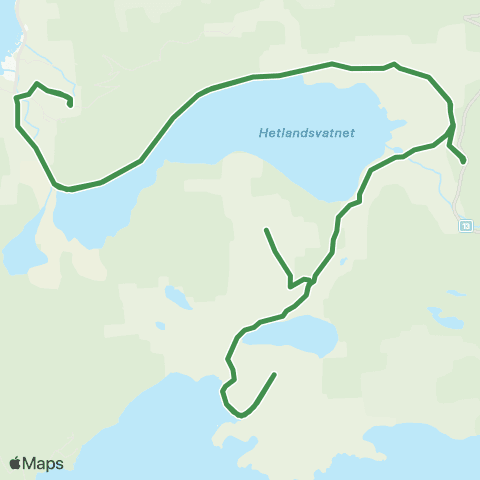 Kolumbus Busslinje i Rogaland map