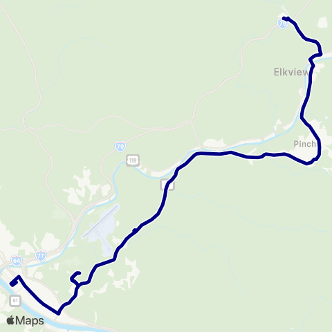 KRT Elkview map
