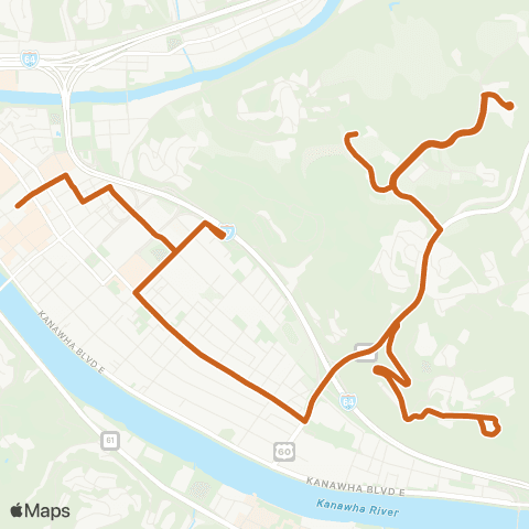 KRT City Park / Hillcrest map