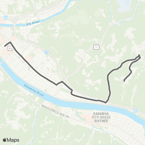 KRT Wertz Avenue map