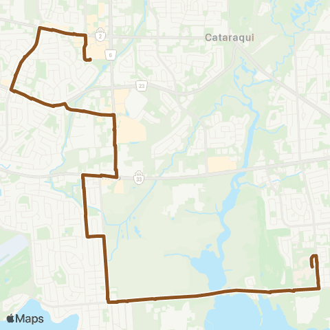 Kingston Transit Cataraqui Centre - St Lawrence College map