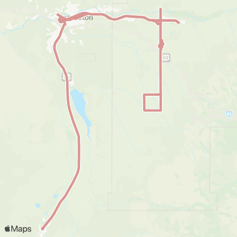 Kayak Public Transit Rocket-Tripper map