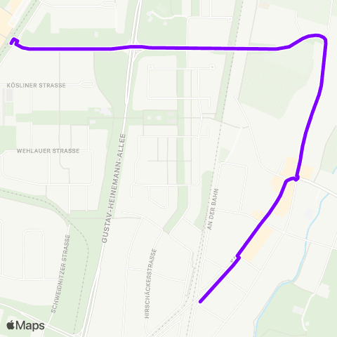 KVV Waldstadt Zentrum ↔︎ Hagsfeld Bf map