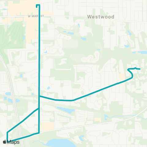 Metro West Michigan map