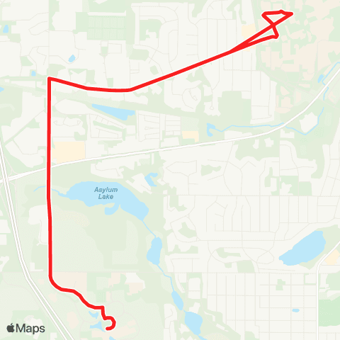 Metro Parkview Campus map