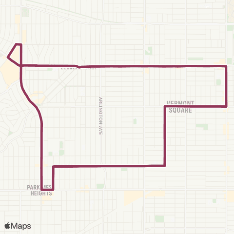 LADOT DASH DASH Leimert / SlausonLoop map