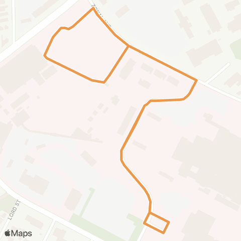 LA County Shuttles Wellness Center Shuttle map