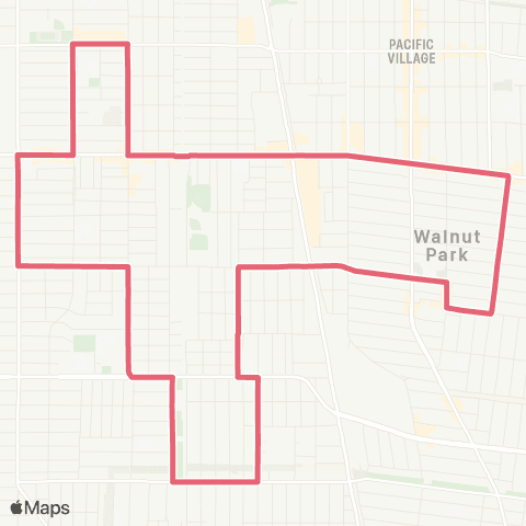 LADPW The Link The Link - Florence-Firestone / Walnut Pk map