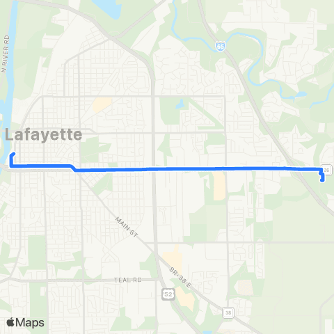 CityBus South Street map