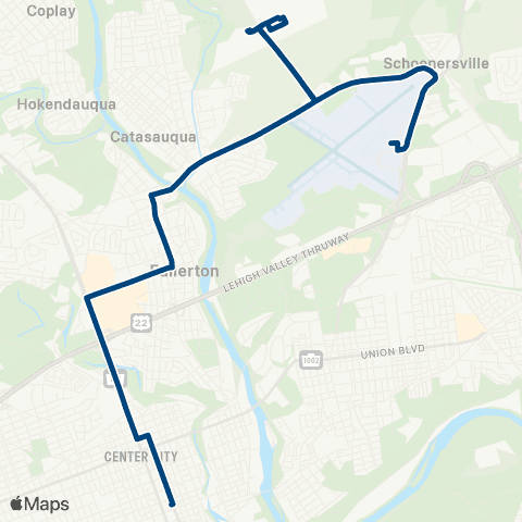 LANta Race Street map