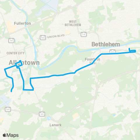 LANta Susquehanna St map
