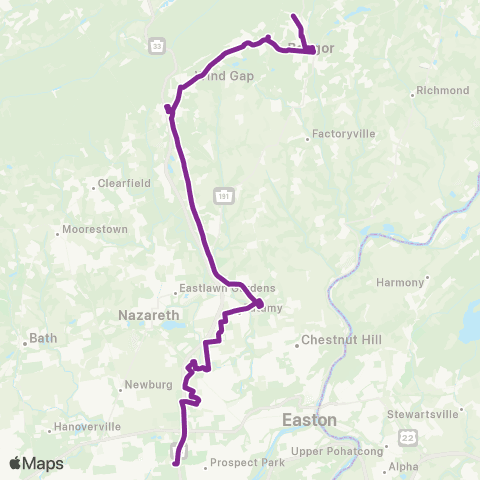 LANta Slate Belt map