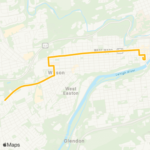 LANta Northampton St. map