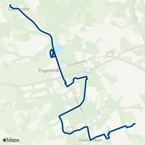 LANta Breinigsville map