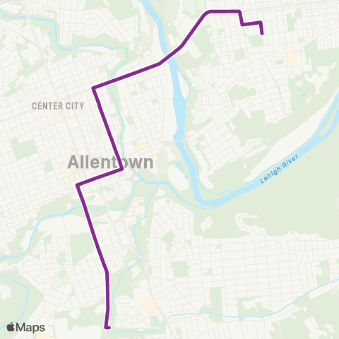LANta Dieruff HS - Dixon St map
