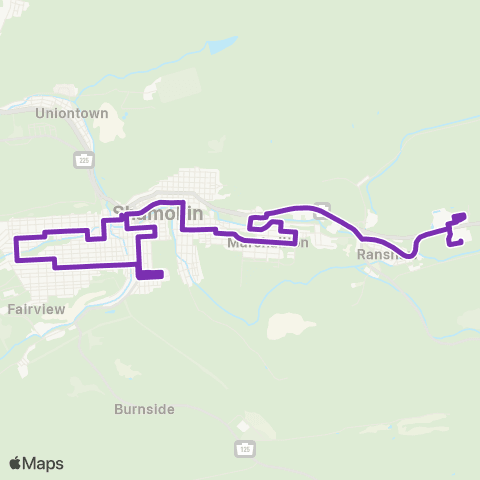 LATS Shamokin map
