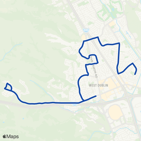 Wheels Shannon Park map