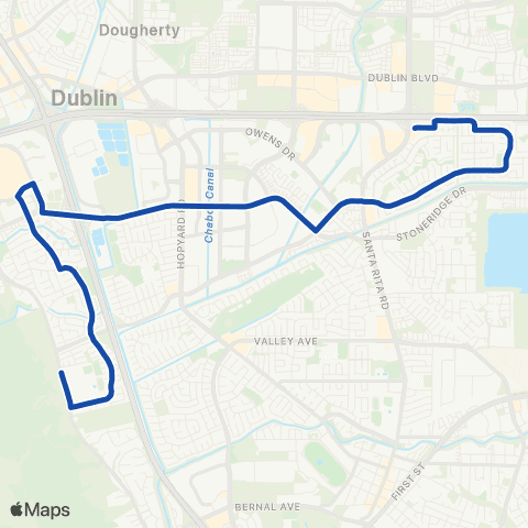 Wheels Fairlands map