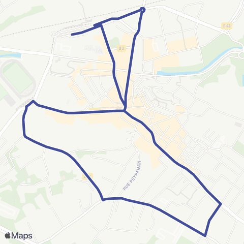 Les Lignes de l'Agglo  map