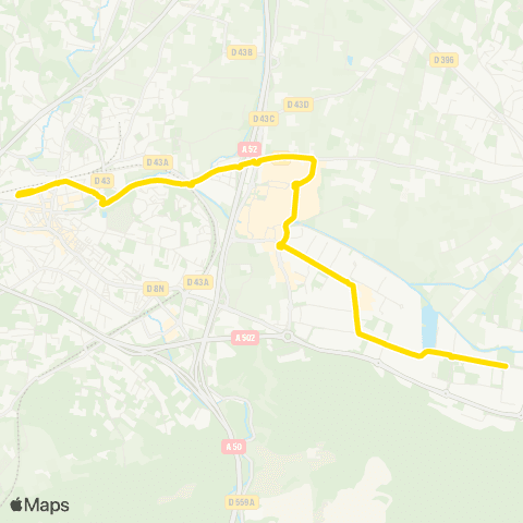 Les Lignes de l'Agglo  map