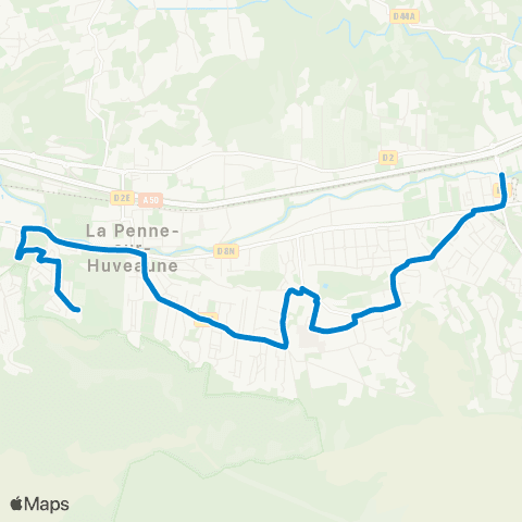 Les Lignes de l'Agglo  map