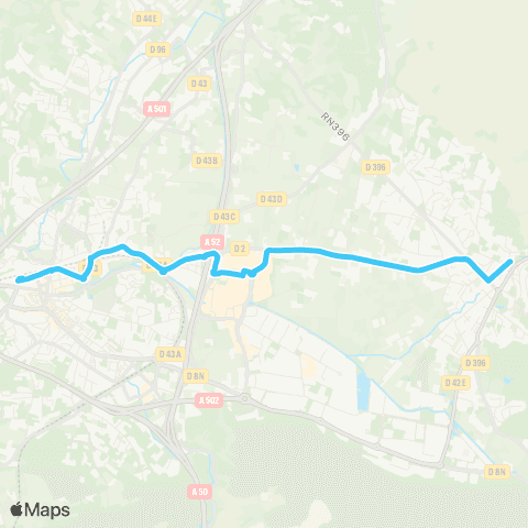 Les Lignes de l'Agglo  map