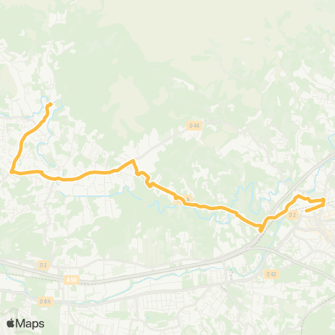 Les Lignes de l'Agglo  map