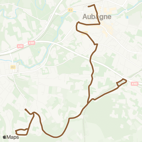 Les Lignes de l'Agglo  map