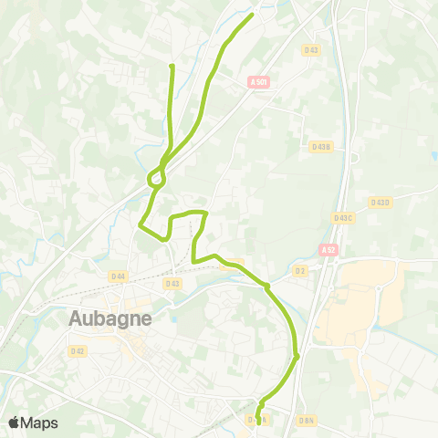 Les Lignes de l'Agglo  map
