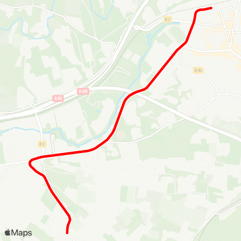 Aubagne Le Charrel - Gare map