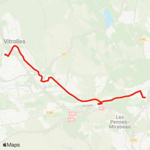 Les Bus de l'Étang Rigons Cinéma - Athènes Rome map