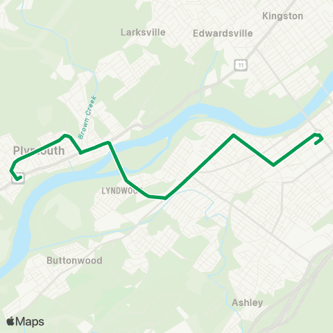 LCTA Plymouth map