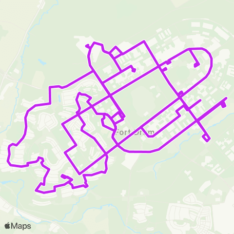 Lewis County Transit Main Post map