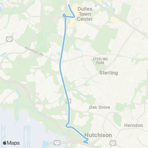 Loudoun County Transit DTC P&R - Innovation Station North map