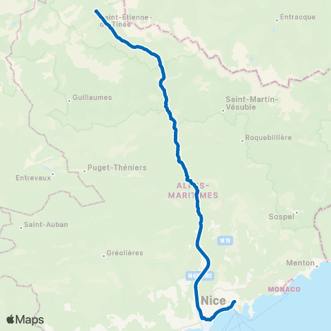 Lignes d'Azur Collège Jean Franco - Vauban map