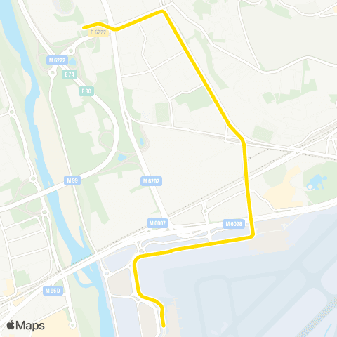 Lignes d'Azur Aéroport Terminal 2 - CADAM / Ctre administratif map