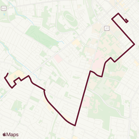 Lextran Southland Drive map