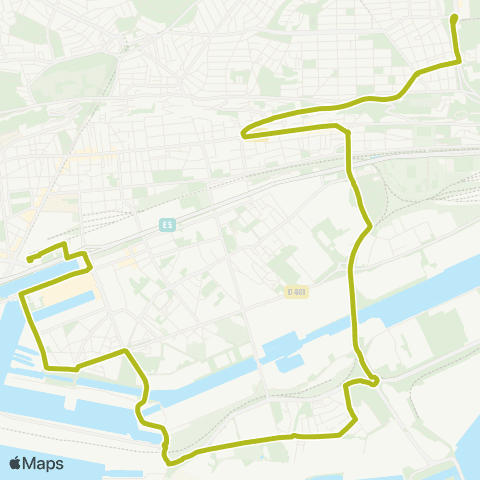 LiA Gares - Mont Lecomte map