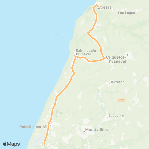 LiA Grand Hameau - Etretat Le Grandval map