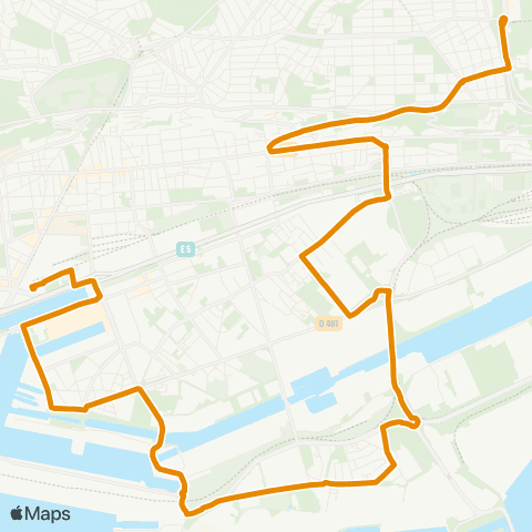 LiA Gares - Mt Lecomte map