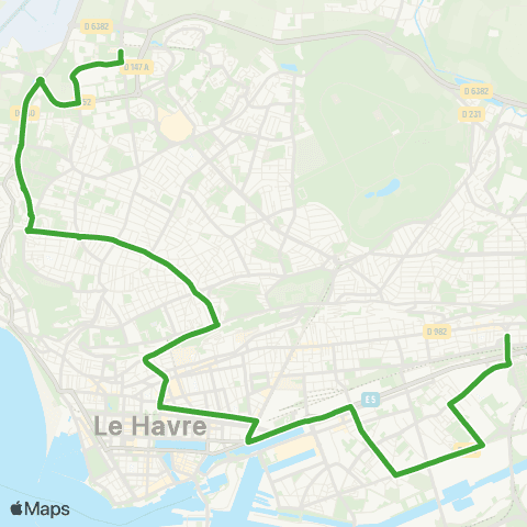 LiA Grand Hameau - Graville map