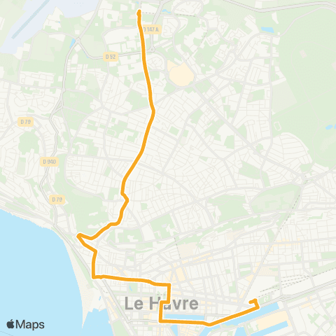 LiA Grand Hameau - Gares map