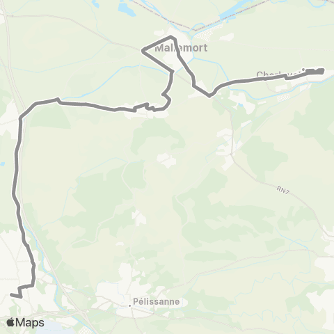 Libébus Charleval - Salon map